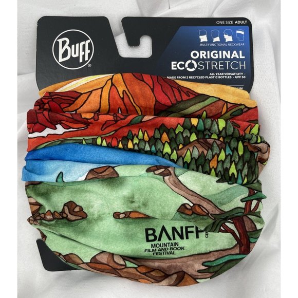 Buff Unisex UV+ Multifunctional Neck Scarf Bandana Eco Stretch banf festival - Picture 3 of 6